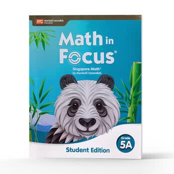 Math in focus：5A 新版2020版 美版新加坡数学 小学数学美国小学数学教材 进口原版 英文书
