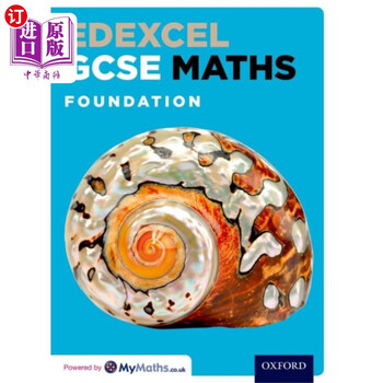 海外直订Edexcel GCSE Maths Foundation Student Book Edexcel GCSE数学基础学生用书