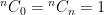 {}^nC_0 = {}^nC_n = 1